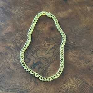 Gold Color Chain Necklace (stainless steel)